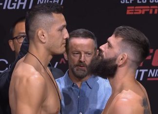 Cameron Rowston and Andre Petroski, UFC Perth