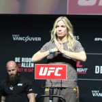 Melissa Croden, UFC Vancouver ceremonial weigh-in Credit: Jay Anderson/Cageside Press