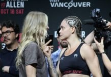 UFC Vancouver’s Melissa Croden: Trusting the Process Melissa Croden and Tainara Lisboa, UFC Vancouver