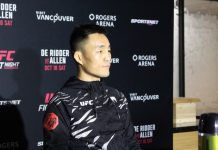 Aoriqileng, UFC Vancouver