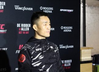 Aoriqileng, UFC Vancouver