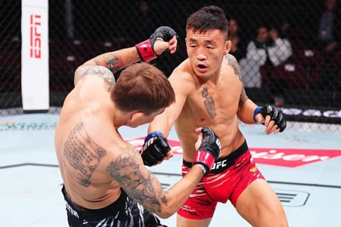 Aoriqileng, UFC Vancouver