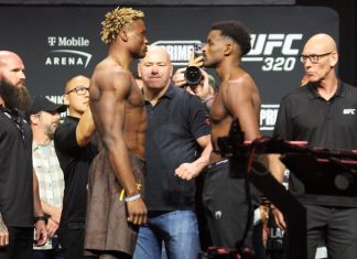 UFC 320: Ateba Gautier Wastes No Time Finishing Newcomer Tre’ston Vines Ateba Gautier vs. Tre'ston Vines, UFC 320