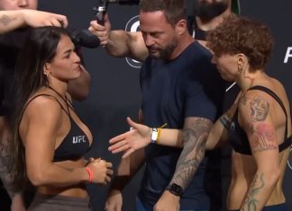 Bia Mesquita and Irina Alekseeva, UFC Rio