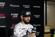 Bruno Silva, UFC Vancouver