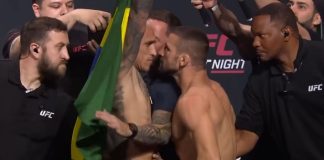 Charles Oliveira and Mateusz Gamrot, UFC Rio