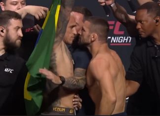 Charles Oliveira and Mateusz Gamrot, UFC Rio