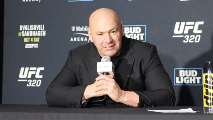 Dana White, UFC 320