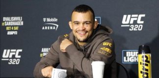 Daniel Santos, UFC 320