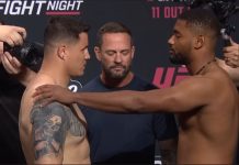 UFC Rio: Mário Pinto Pounds Out Jhonata Diniz Jhonata Diniz and Mario Pinto, UFC Rio