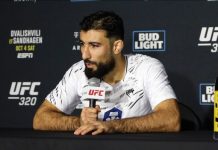UFC 320’s Farid Basharat Wants David Martinez Next: “That’s My Ranking” Farid Basharat, UFC 320