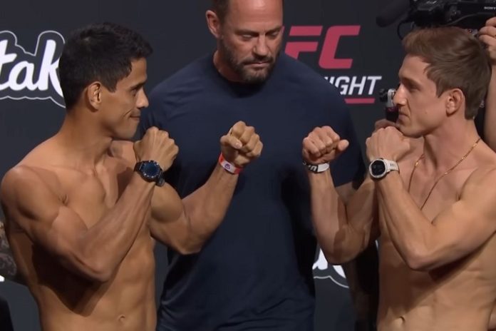 Jafel Filho and Clayton Carpenter, UFC Rio