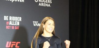 Jasmine Jasudavicius, UFC Vancouver media day