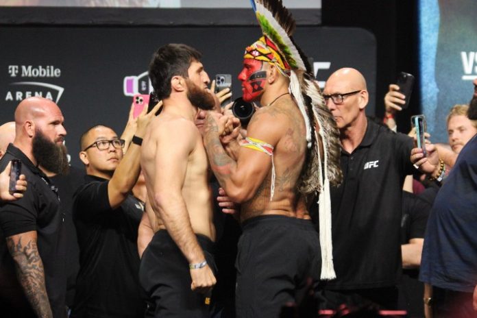 Magomed Ankalaev and Alex Pereira, UFC 320