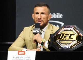 Merab Dvalishvili, UFC 320 press conference