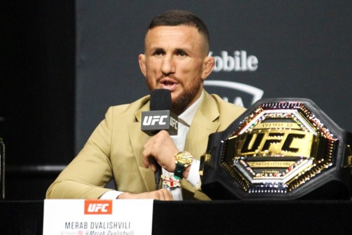 Merab Dvalishvili, UFC 320 press conference