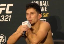 Mitch Raposo, UFC 321