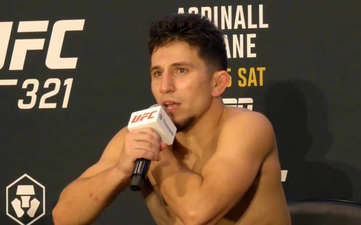 Mitch Raposo Wins at UFC 321, Says He 'Faced Demons' Before Breakthrough Victory