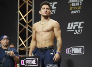 Mitch Raposo, UFC 321