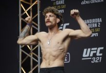 Quillan Salkilld, UFC 321