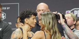 Virna Jandrioba and Mackenzie Dern, UFC 321