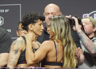 Virna Jandrioba and Mackenzie Dern, UFC 321