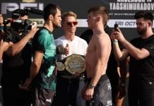 Usman Nurmagomedov and Paul Hughes, PFL Champions Series: Road to Dubai - The Rematch