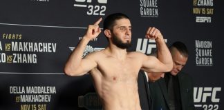 Islam Makhachev, UFC 322