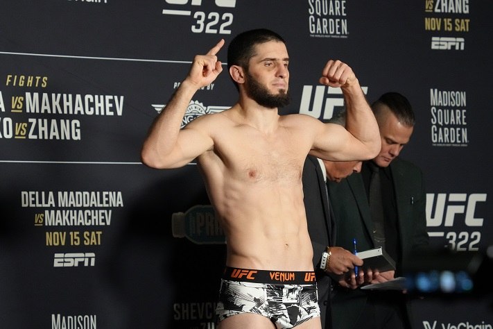 UFC 322: Maddalena vs. Makhachev Weigh-In Photo Highlights
