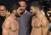 Nurullo Aliev and Shem Rock, UFC Qatar