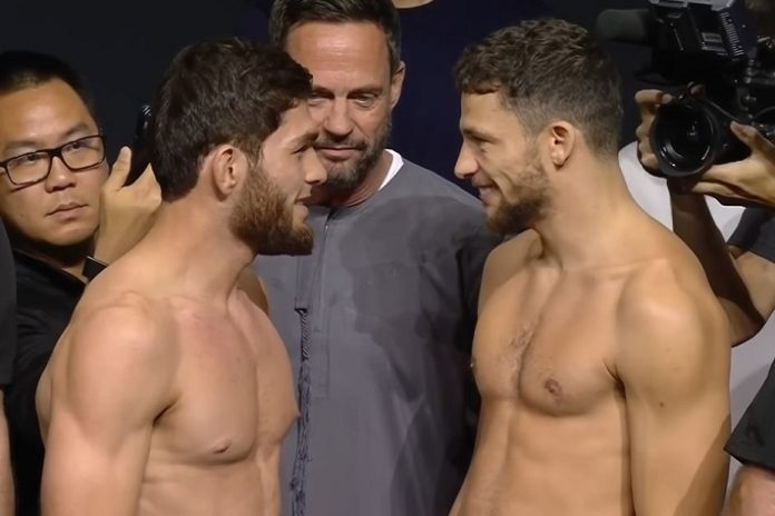 Aliev Rock Nurullo Aliev and Shem Rock, UFC Qatar