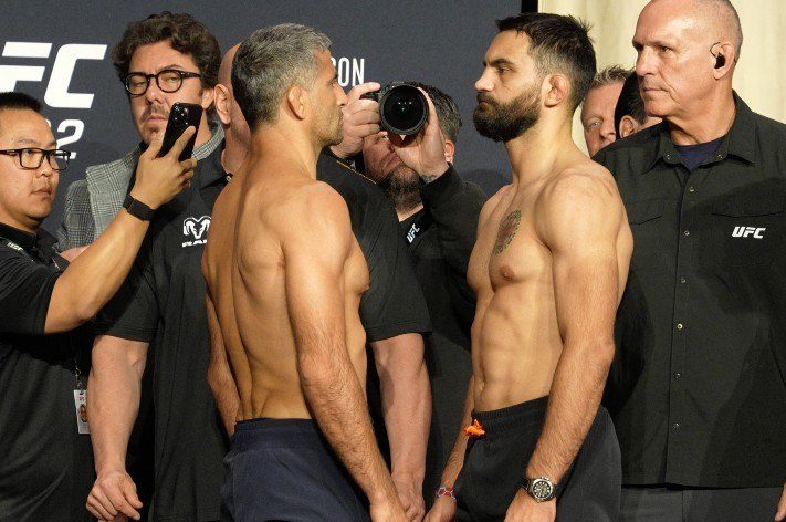 UFC 322: Benoit Saint-Denis Stuns Beneil Dariush with 16 Second KO