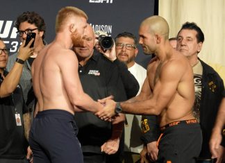 Bo Nickal vs. Rodolfo Vieira, UFC 322