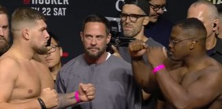 Marek Bujlo and Denzel Freeman, UFC Qatar