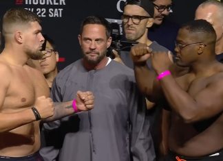 Marek Bujlo and Denzel Freeman, UFC Qatar