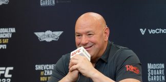 Dana White, UFC 322