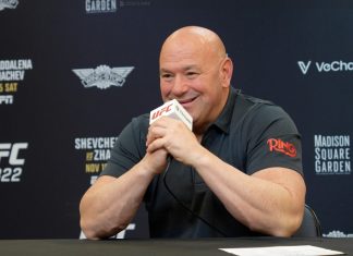 Dana White, UFC 322