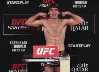 Luke Riley, UFC Qatar