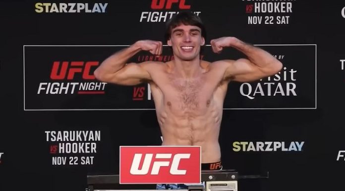 Luke Riley, UFC Qatar