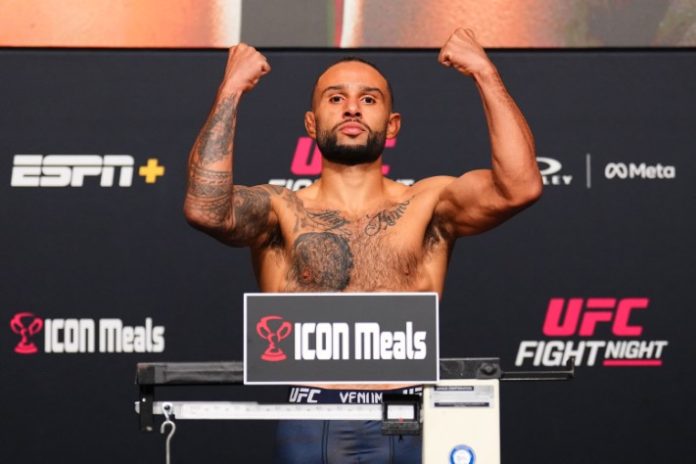 UFC Vegas 110 weigh-in 03 Isaac Dulgarian, UFC Vegas 110