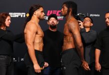UFC Vegas 110: Newcomer Donte Johnson Guillotines Sedriques Dumas Donte Johnson and Sedriques Dumas, UFC Vegas 110