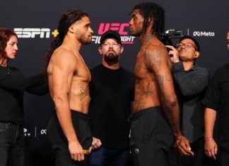 Donte Johnson and Sedriques Dumas, UFC Vegas 110