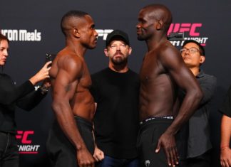 Jeremiah Wells and Themba Gorimbo, UFC Vegas 110