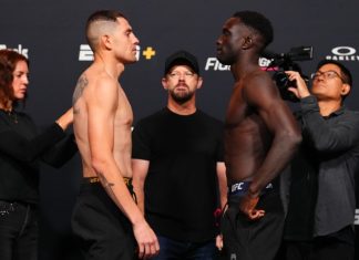 Steve Garcia and David Onama, UFC Fight Night 263