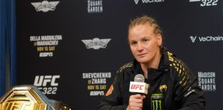 Valentina Shevchenko, UFC 322