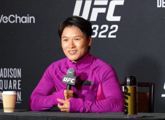 Weili Zhang, UFC 322
