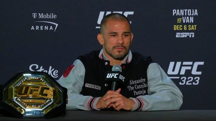 Alexandre Pantoja Wants Top Pound-for-Pound Spot, "Very Happy to Be Part of That Club"