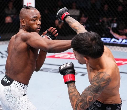 Manel Kape Knocks Out Brandon Royval in First Round, Shakes Up Flyweight Title Picture Brandon Royval and Manel Kape, UFC on ESPN 73