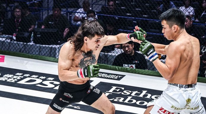 Tony Laramie and Wataru Yamauchi, RIZIN Landmark 12