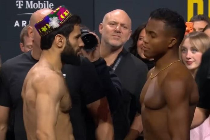 Naimov Santos Muhammad Naimov and Mairon Santos, UFC 323